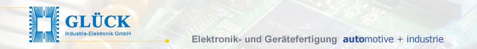 Schaltschrankbau Anbieter GLÜCK Industrie-Elektronik GmbH