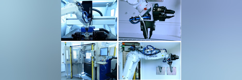 Hocheffiziente Automatisierung zweier Hightech-Fräsmaschinen