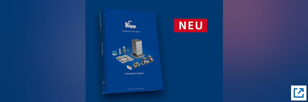 Der neue KIPP Katalog Spanntechnik ist da!