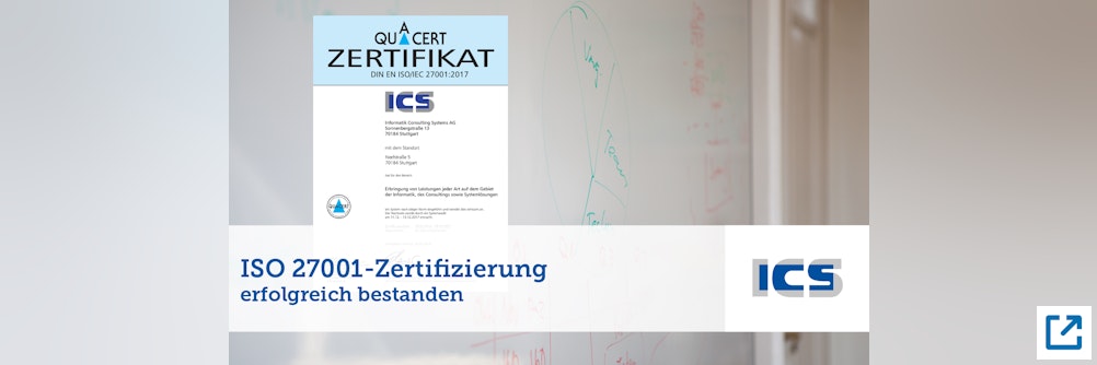 Erfolgreich ISO 27001-Zertifizierung durchlaufen!