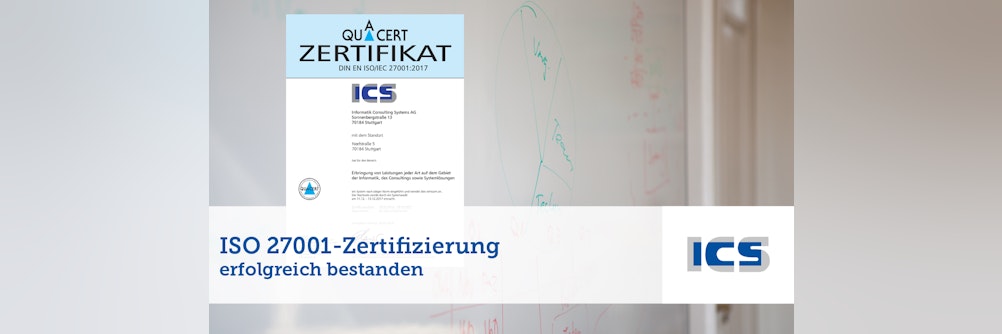 Erfolgreich ISO 27001-Zertifizierung durchlaufen!