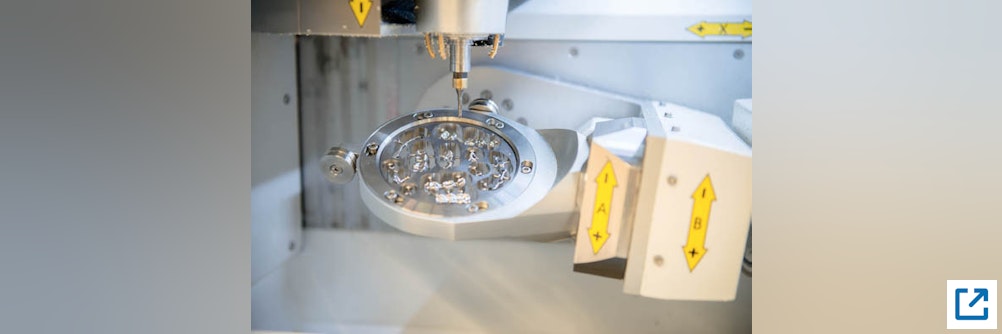 AMF Nullpunktspannsysteme ermöglichen Automatisierung bei Implantatefertigung