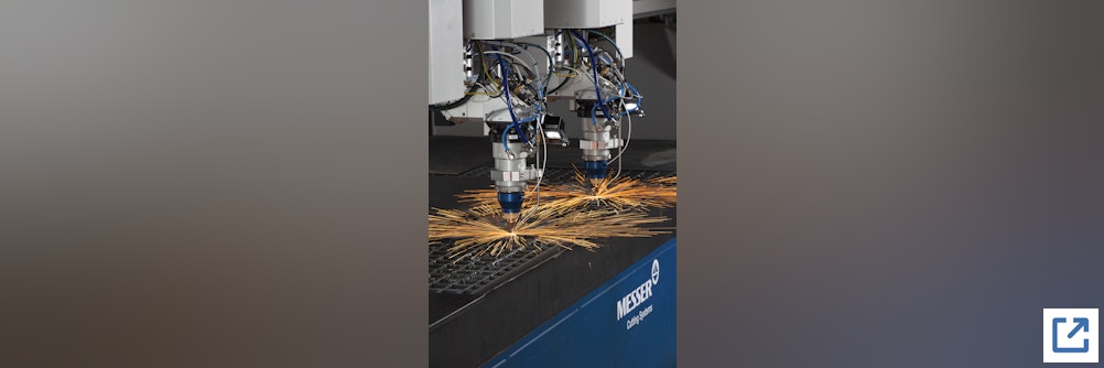 Faserlasermaschine PowerBlade® von Messer Cutting Systems