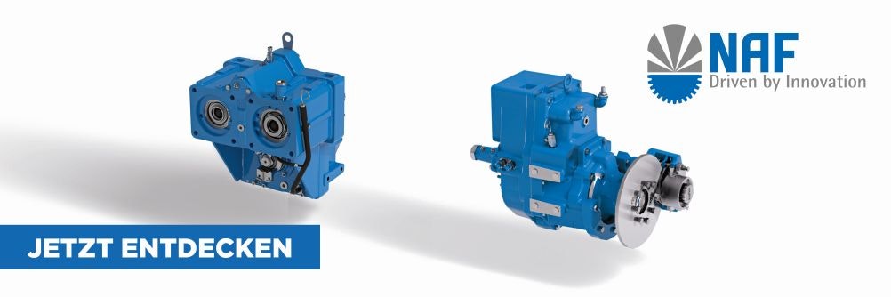 NAF Achsen und Getriebe auf der Bauma - Highlights von unserem Messestand Bauma2019