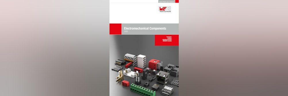 Würth Elektronik veröffentlicht Katalog der Elektromechanischen Bauelemente