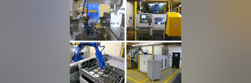 Drehmaschinen Automation mit ↗️ großer Werkstück-Autonomie dank Palettiersystem