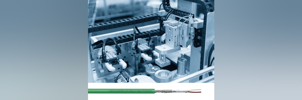 Schleppkettentaugliche Single-Pair-Ethernet Leitung