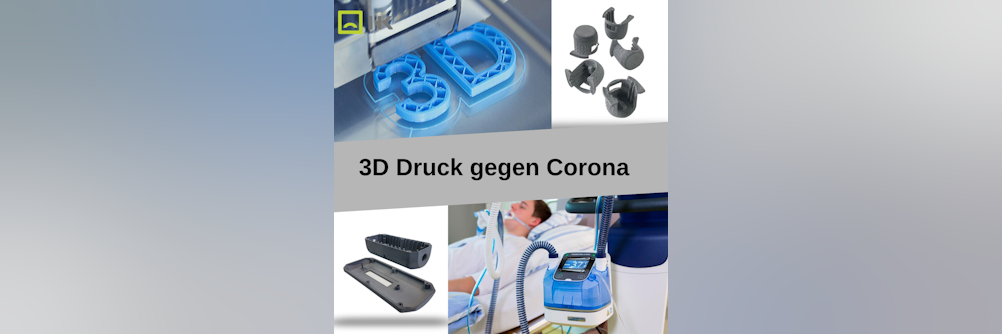 Mit 3DDruck gegen Corona covid19