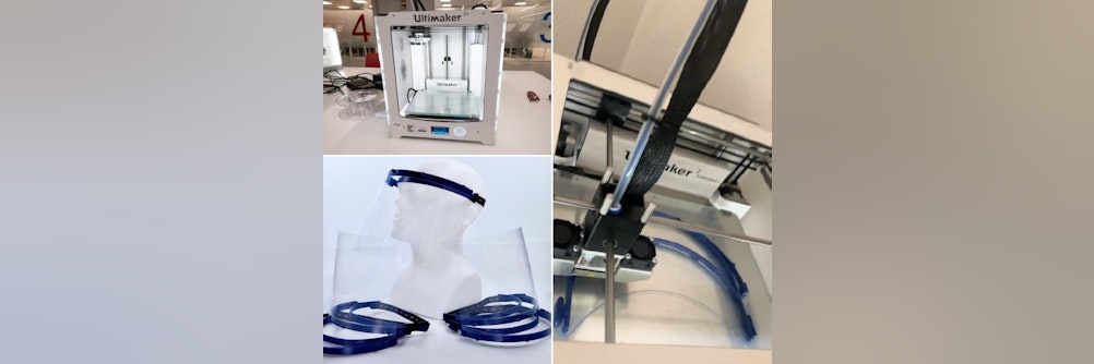 Welte spendet Gesichtsschutzmasken aus dem 3-D Drucker