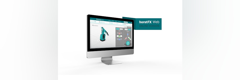 Industrieroboter HORST: Shop und digitales Robotik-Portal horstCOSMOS gehen an den Start.