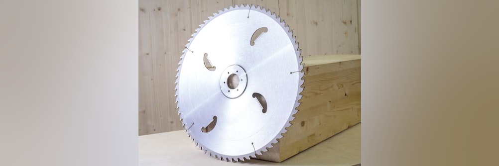 Praktisches G5 Sägeblatt von LEUCO für Abbundzentren