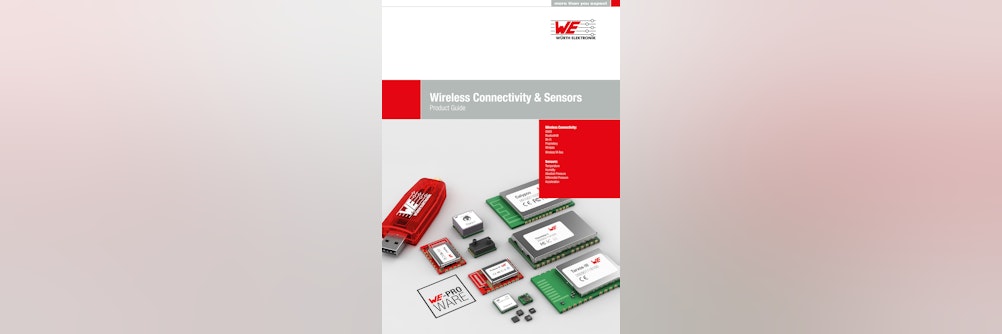 Würth Elektronik präsentiert Wireless Connectivity & Sensors Product Guide