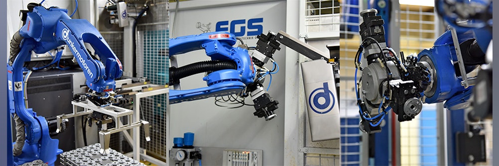 Intelligente Roboterautomation einer Werkzeugmaschine ➡️  Vollautomatisch zu höherem Output
