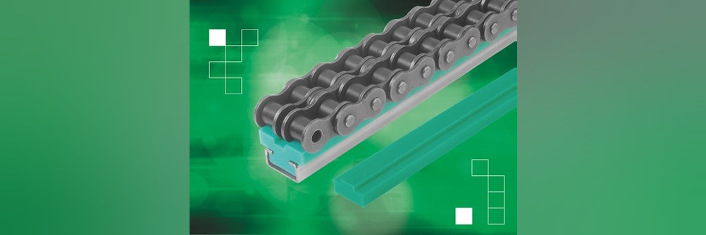 Keine Chance für den Verschleiß: Gleitschienen für Rollenketten von norelem