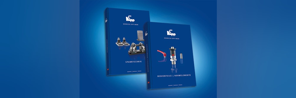 Jetzt erhältlich: Die neuen KIPP Kataloge „SPANNTECHNIK“ und „BEDIENTEILE | NORMELEMENTE“