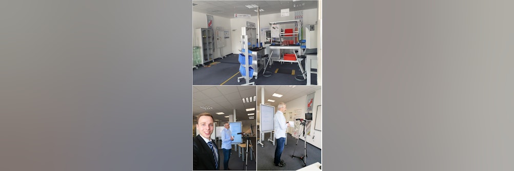 Virtuell, aber dennoch feierlich öffnete die Akademie für moderne Produktion der Welte-Asopos-Akademie am 29.04.2021 ihre Türen ulm neuulm