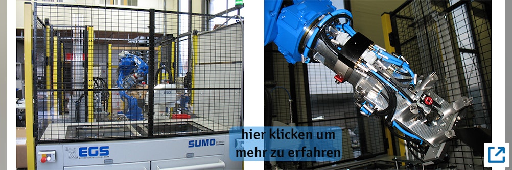 Automation im Flow✔️: Vollautomatische Herstellung eines Kunststoffhybridbauteils für die Durchflussmesstechnik