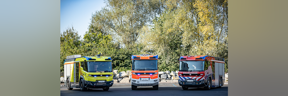 Vollelektrische Feuerwehrfahrzeuge - Steer-by-Wire von Mobil Elektronik
