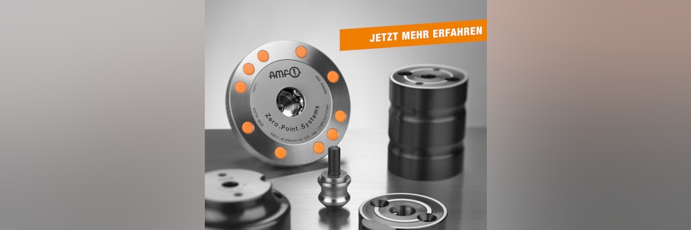 Das Nullpunktspannsystem "Zero-Point" von AMF