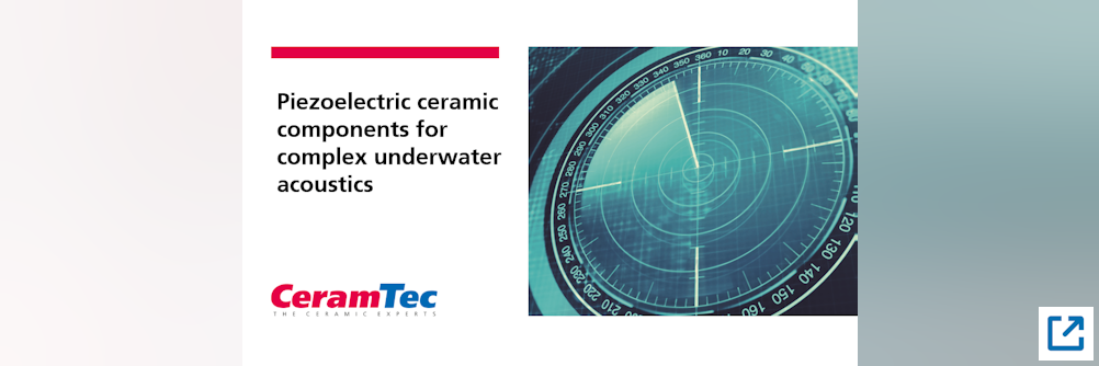 CeramTec auf den Weltmeeren und in der Tiefsee! Unsere Lösungen in modernen Sonarsystemen 🔊