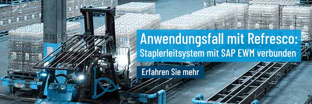 Staplerleitsystem vollintegriert in SAP EWM