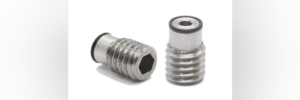 Mini-Einschraubventile als Rückschlagventil aus Edelstahl