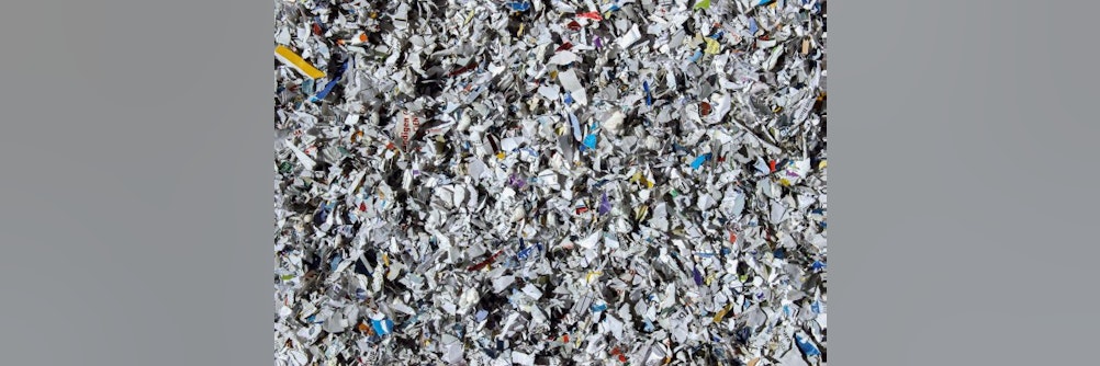 Recycling und Zerkleinerung von Papier und Kartonage