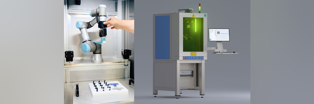 Reproduzierbare Qualität und mehr Effizienz durch Automatisierung in der Laserbeschriftung