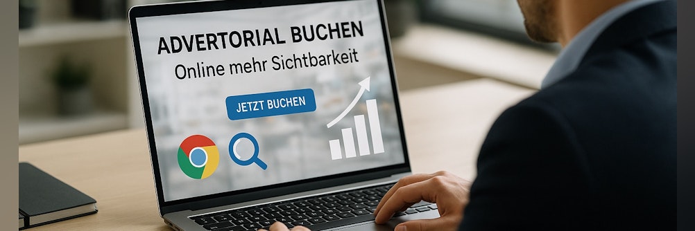 Advertorial buchen - B2B Online Sichtbarkeit nachhaltig kaufen
