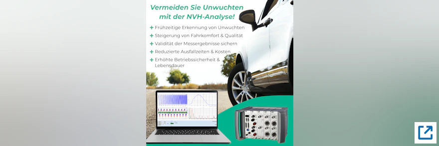Unwucht in der Automobilindustrie - wie NVH-Analysen helfen