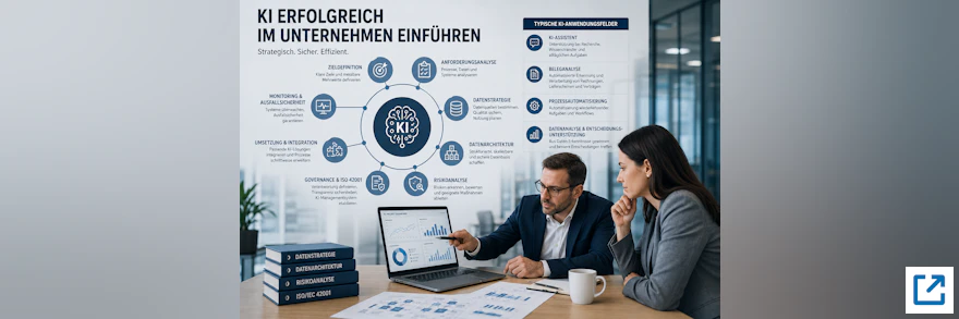 KI erfolgreich im Unternehmen einführen: Was eine typische Einführung in der Praxis zeigt