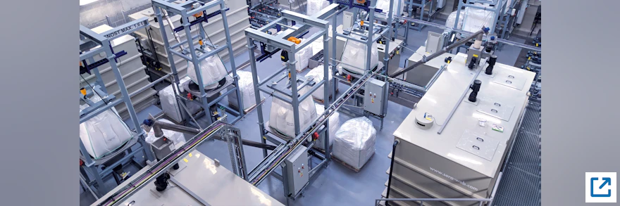 Polymertechnik für das größte Klärwerk Tschechiens