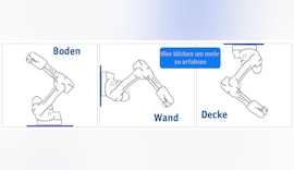 Warum arbeiten die meisten Roboter 🔺stehend und nicht 🔻hängend?
