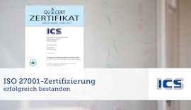 Erfolgreich ISO 27001-Zertifizierung durchlaufen!