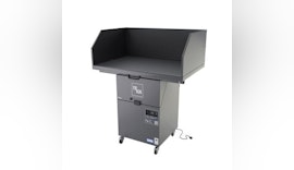 Arbeitstisch mit Absaugung: filtoo mit Arbeitsflächenaufsatz