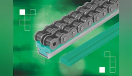Keine Chance für den Verschleiß: Gleitschienen für Rollenketten von norelem