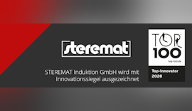 TOP 100-Siegel 2026: STEREMAT gehört zu Deutschlands innovativsten Mittelständlern