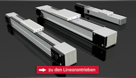 Linearantriebe für Reinräume bis ISO Klasse 1