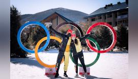 Axelent bei den Olympischen Spielen in Peking