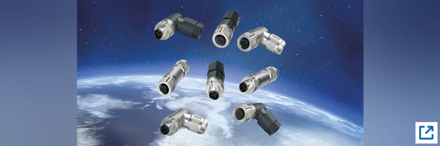 Push-In M12 Steckverbinder mit UL Zulassung