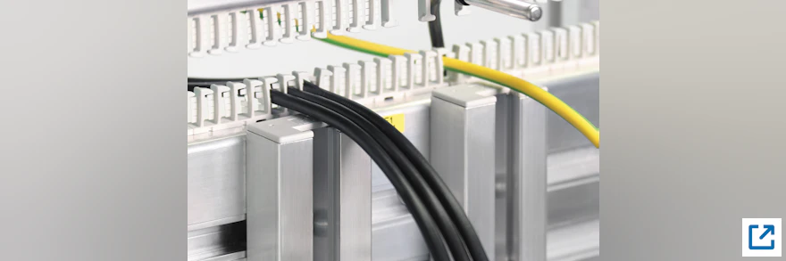 Sichere Kanten im Schaltschrank