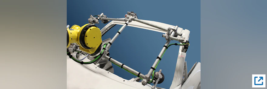 Datenleitungen: Sichtgeführte Roboter in der Automobilproduktion