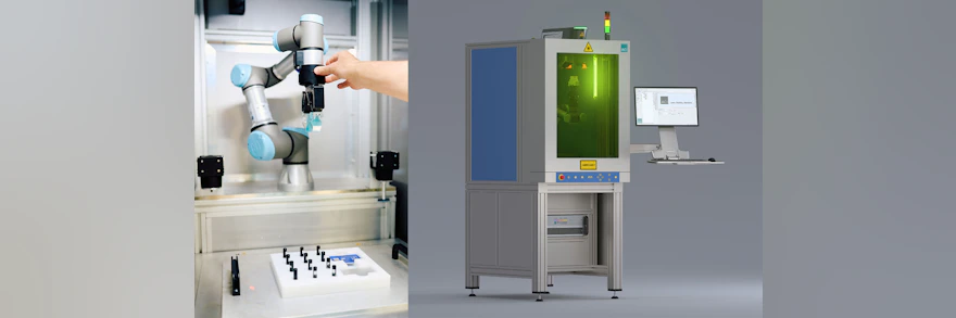 Reproduzierbare Qualität und mehr Effizienz durch Automatisierung in der Laserbeschriftung