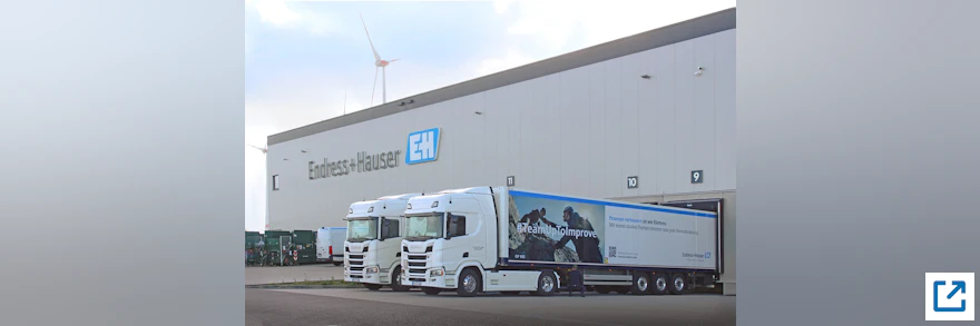 Endress+Hauser optimiert die globale Logistik mit einem Control Tower